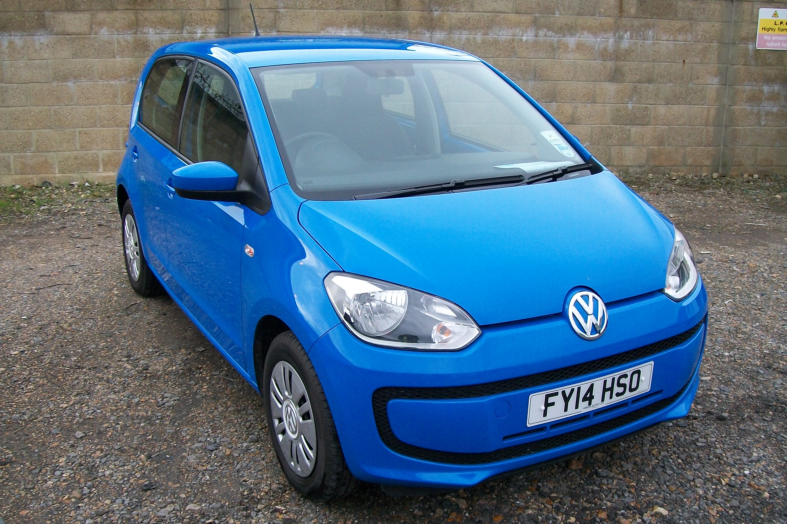 Volkswagen Up Blue