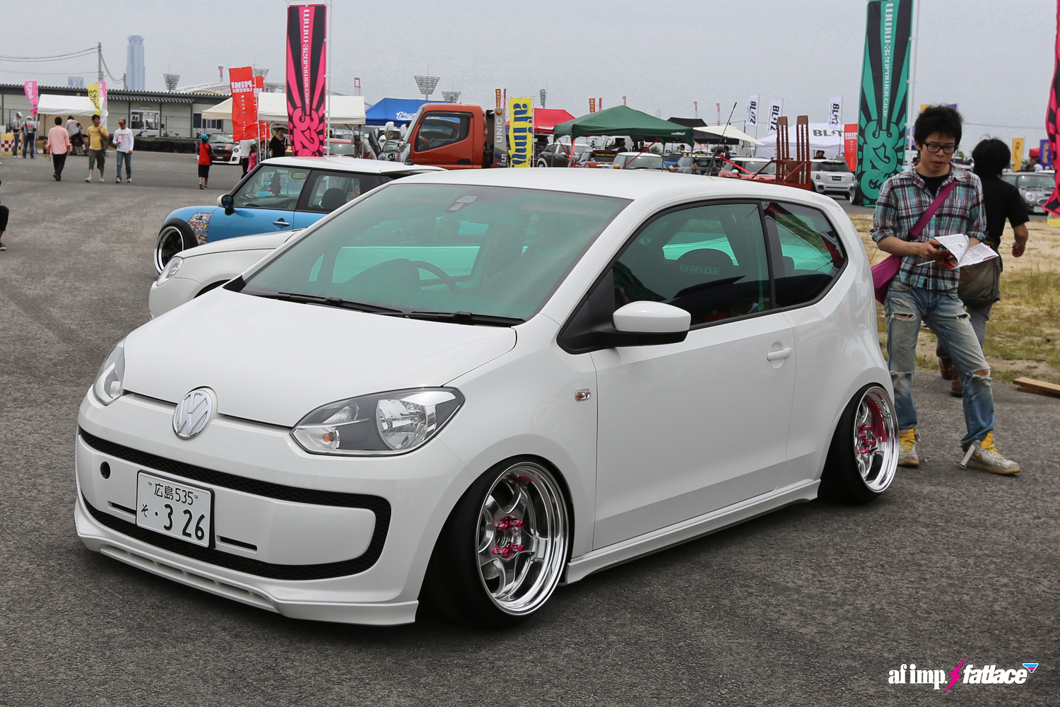 Volkswagen Up Slammed