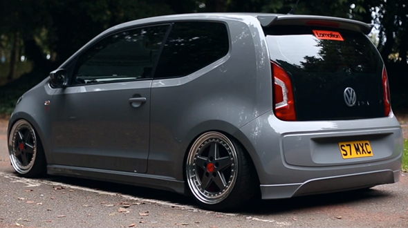 Volkswagen Up Slammed