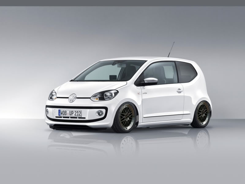 Volkswagen Up Slammed