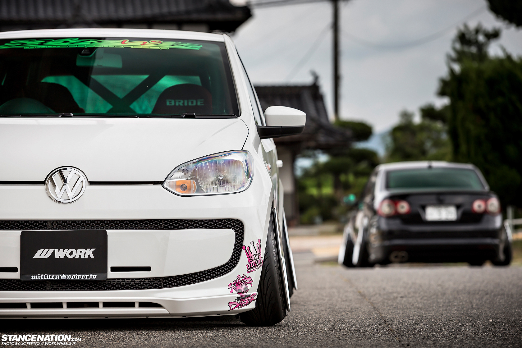 Volkswagen Up Slammed
