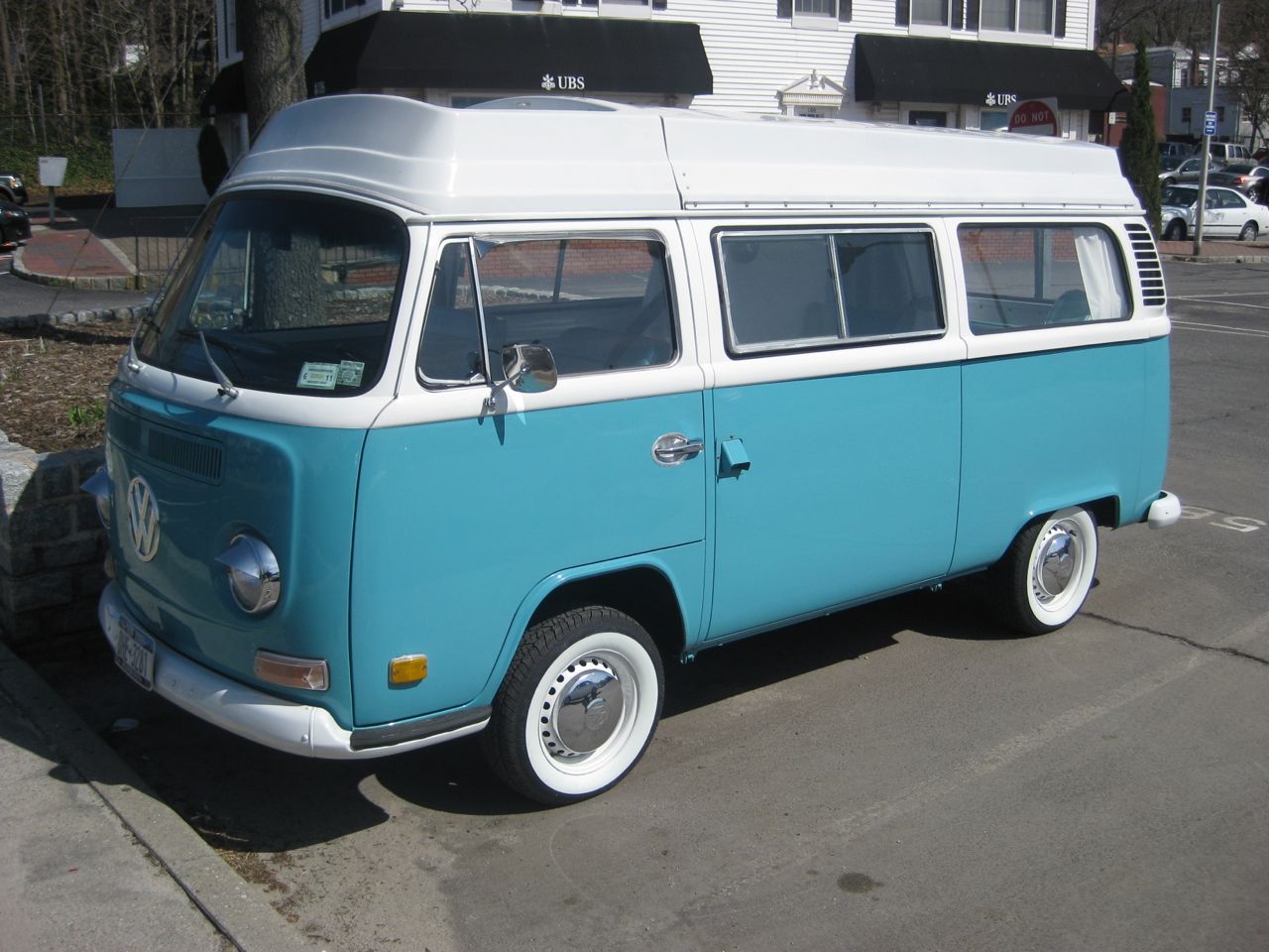 Volkswagen Van Blue