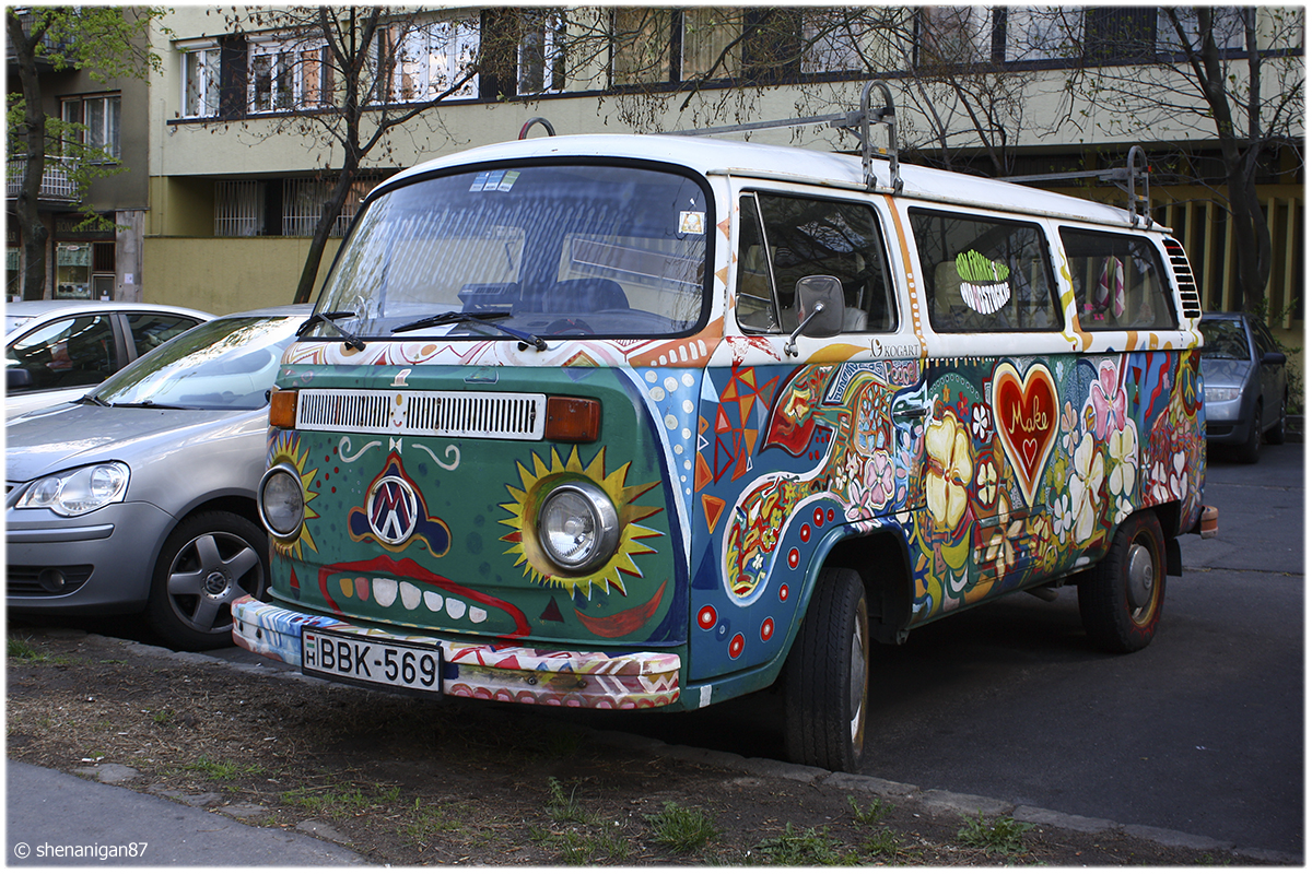 Volkswagen Van Hippie