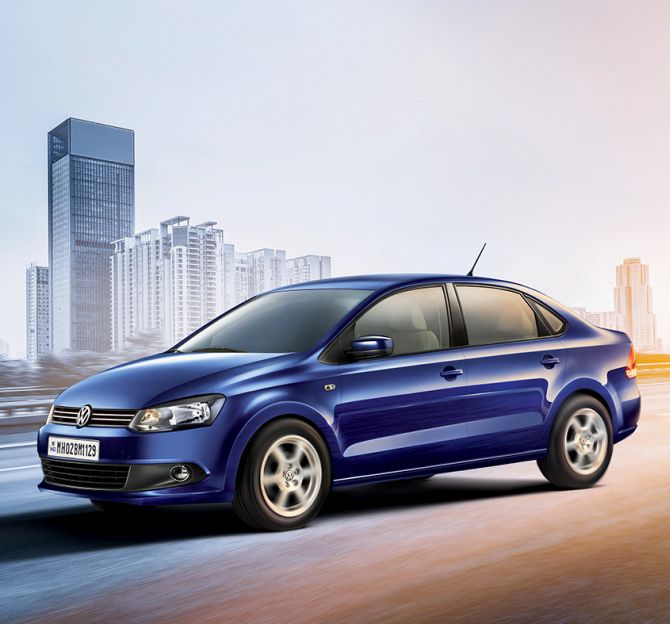 Volkswagen Vento Blue
