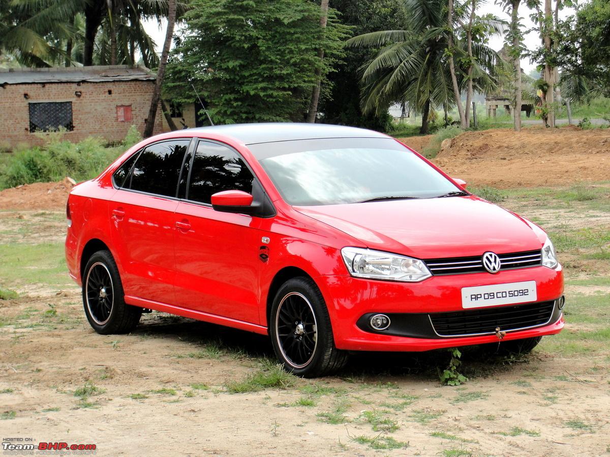 Volkswagen Vento Red