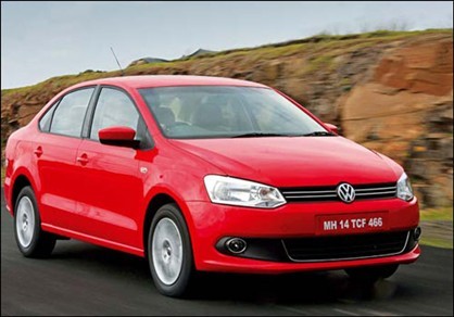 Volkswagen Vento Red