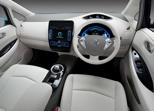 Electric nissan leaf has become the most popular in europe