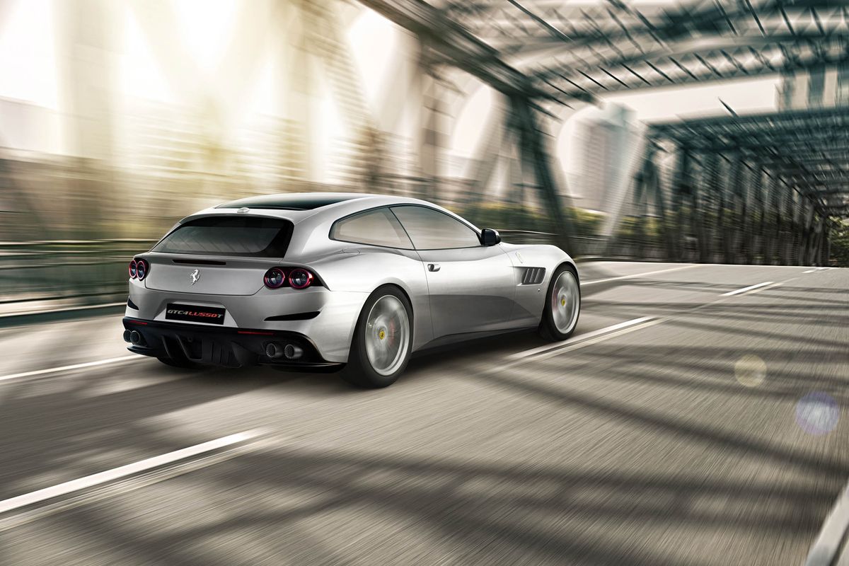 Ferrari gtc4lusso rear wheel drive