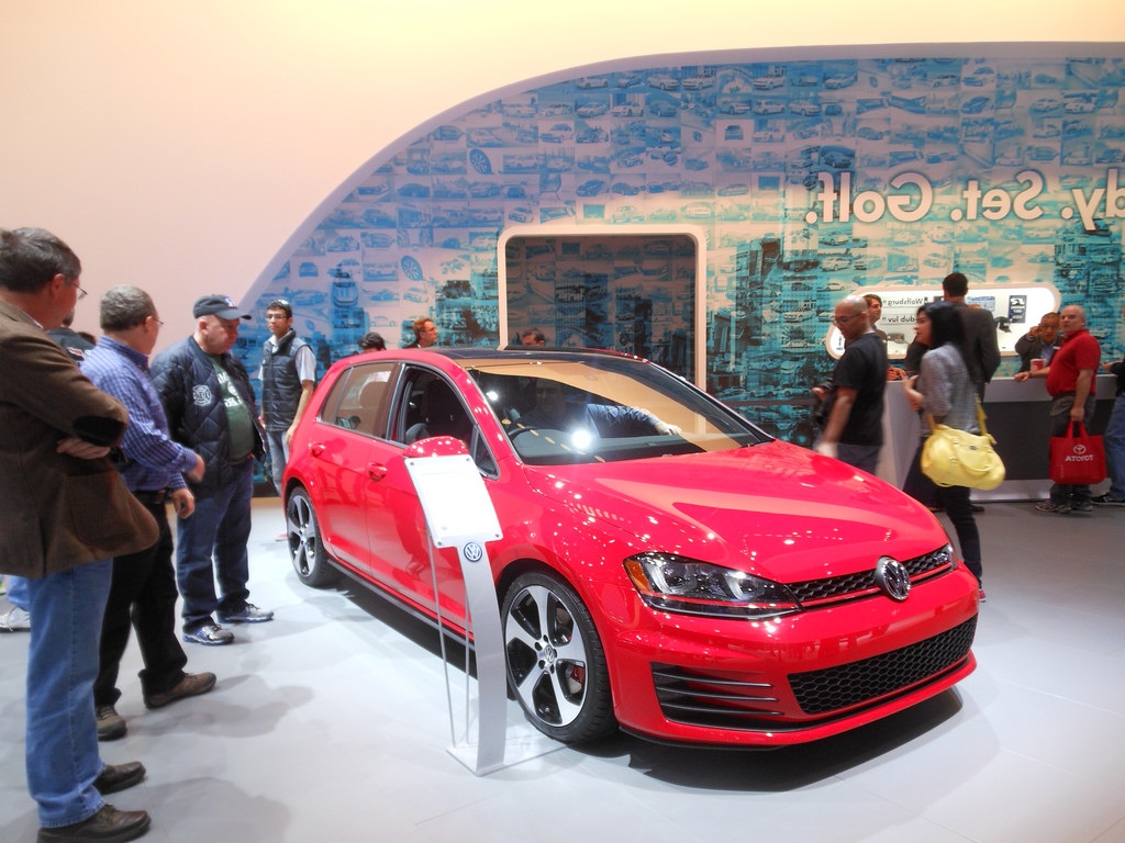 New volkswagen golf gti