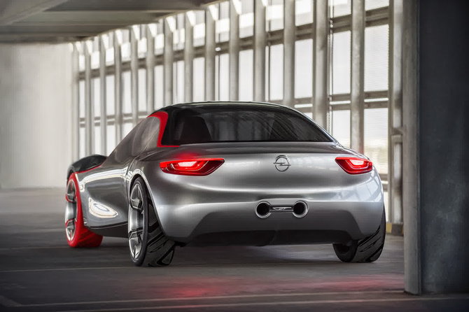 Opel gt sports car