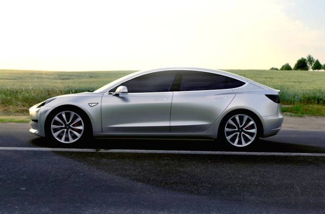 Tesla model 3 tests