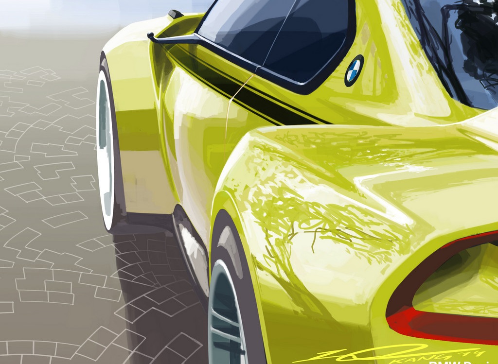 2015 Bmw 3.0 Csl Hommage rear