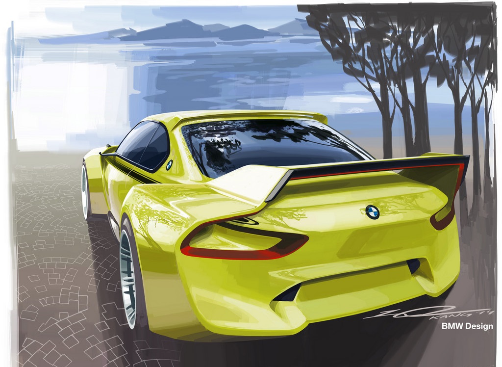 2015 Bmw 3.0 Csl Hommage rear