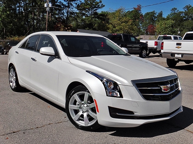 2015 Cadillac Ats white