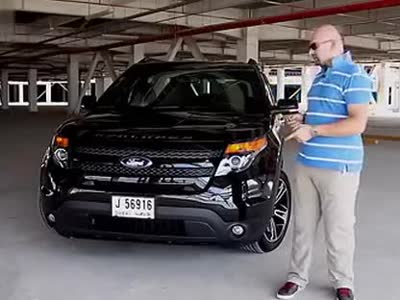 2015 Ford Explorer black
