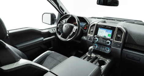 2015 Ford F 150 interior