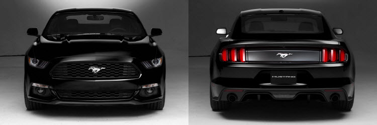 2015 Ford Mustang black