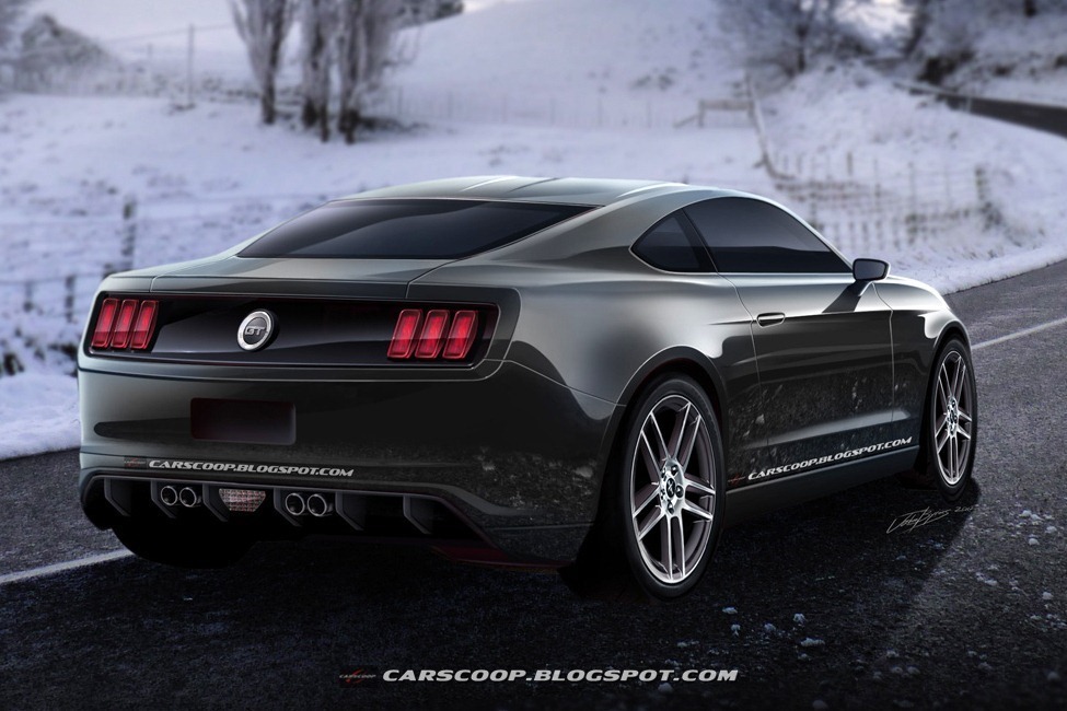 2015 Ford Mustang Ecoboost black