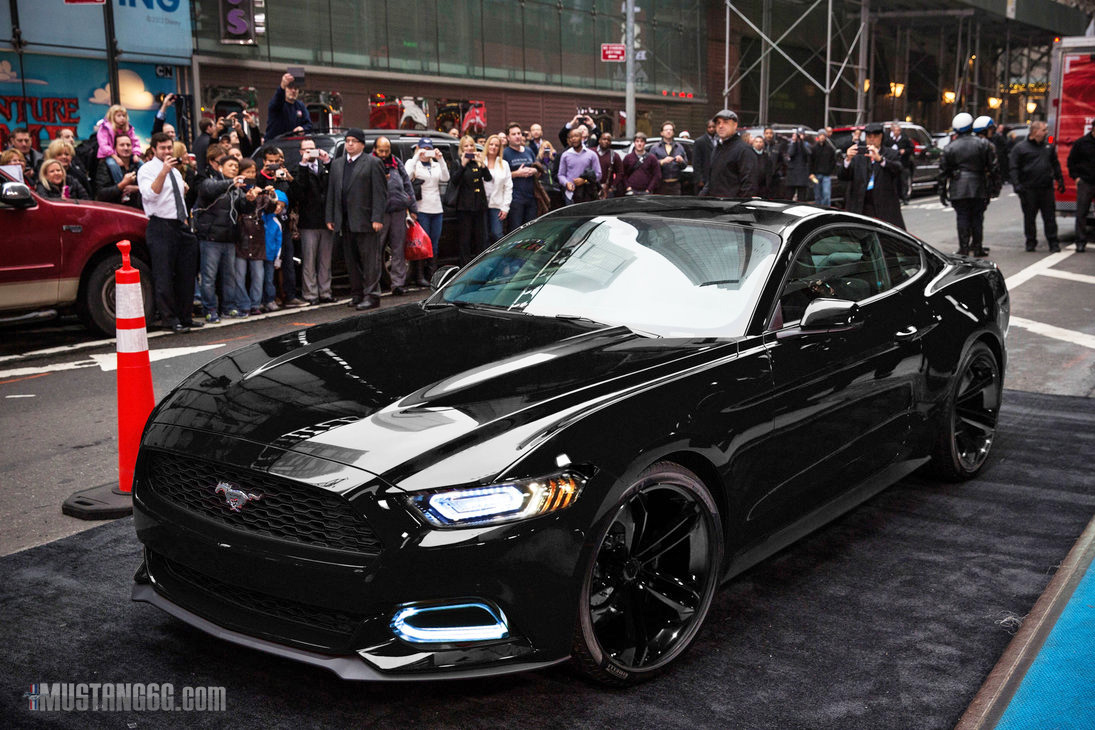 2015 Ford Mustang Ecoboost black