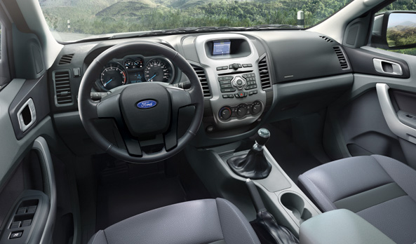 2015 Ford Ranger interior
