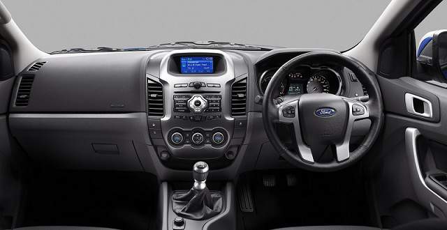 2015 Ford Ranger interior