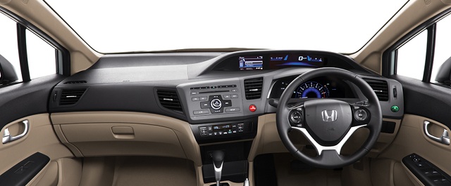 2015 Honda Civic interior