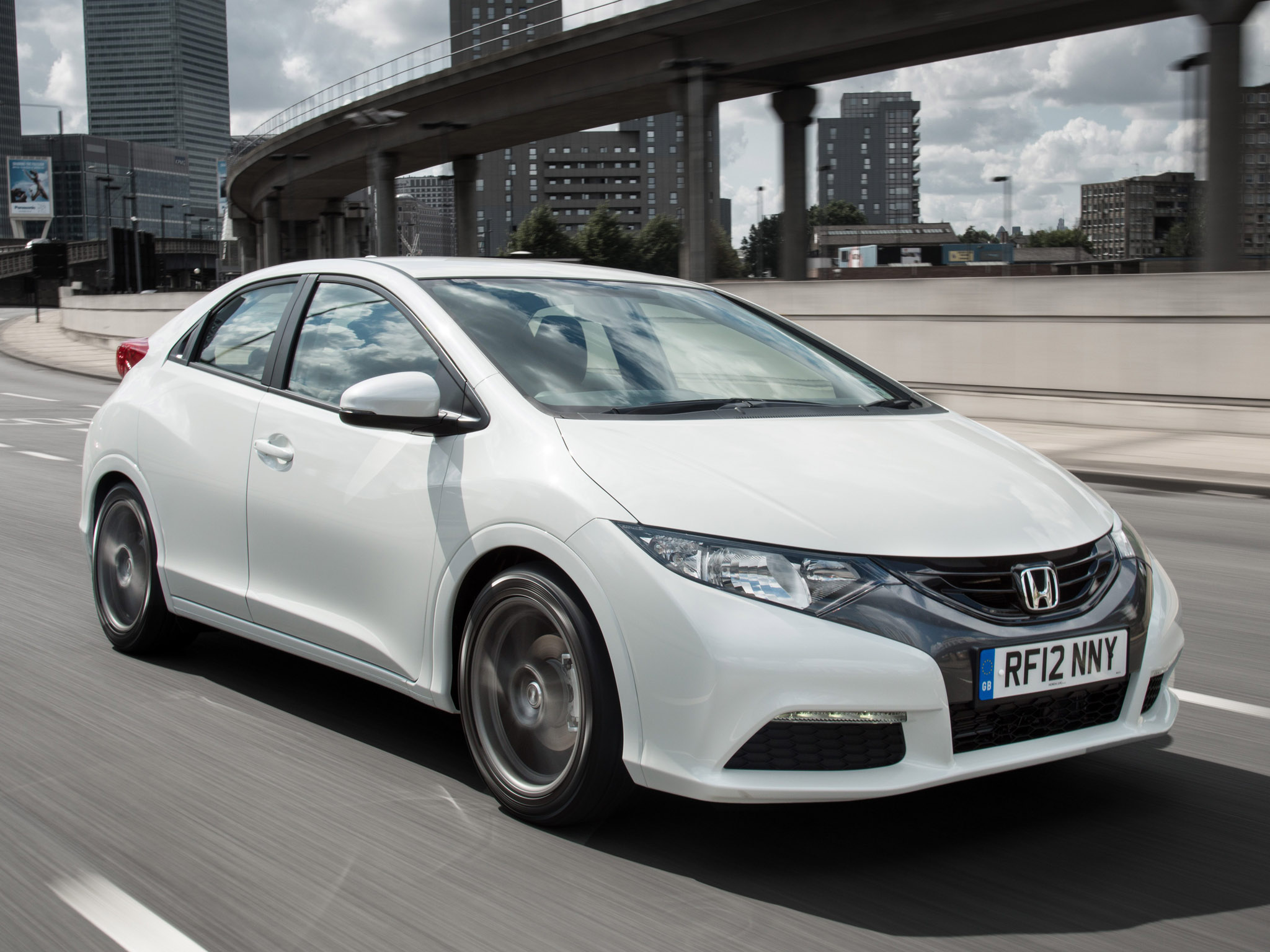 2015 Honda Civic white