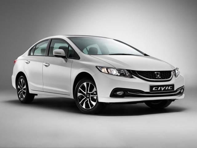 2015 Honda Civic white