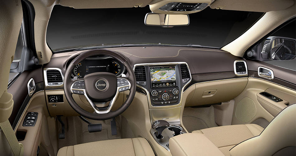 2015 Jeep Cherokee interior