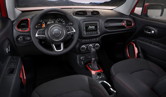 2015 Jeep Renegade interior
