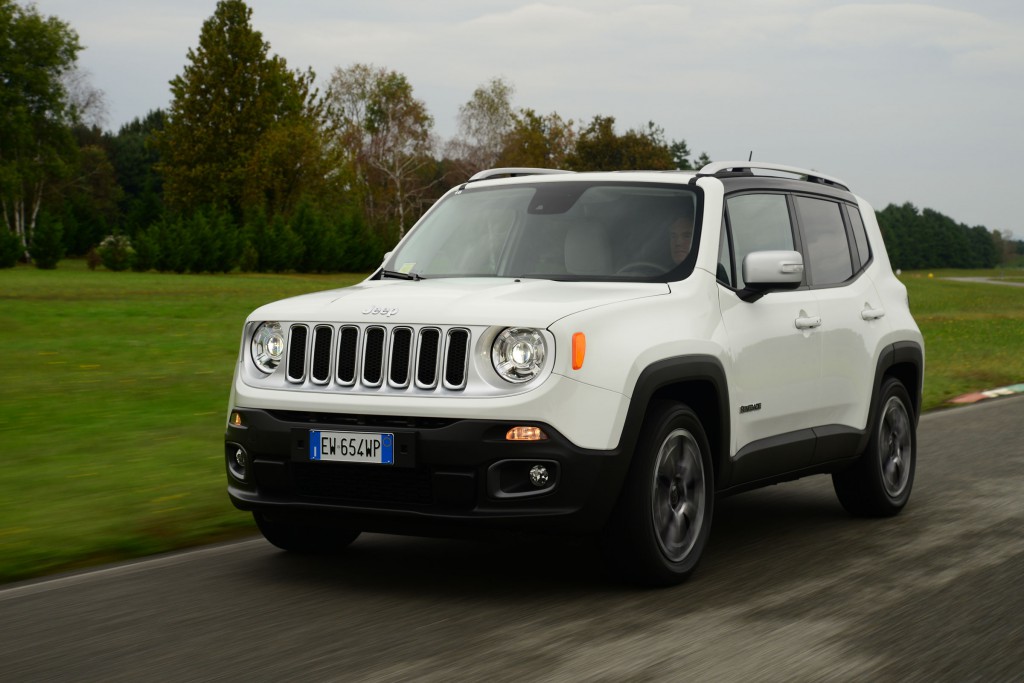 2015 Jeep Renegade white