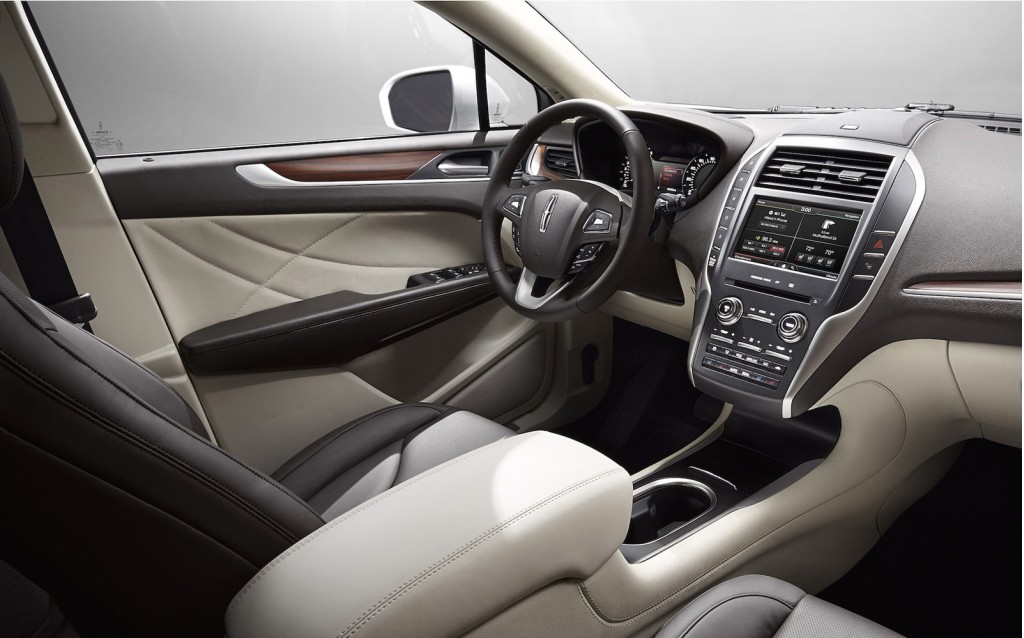2015 Lincoln Mkc interior