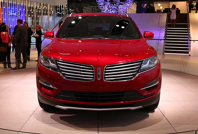 2015 Lincoln Mkc red