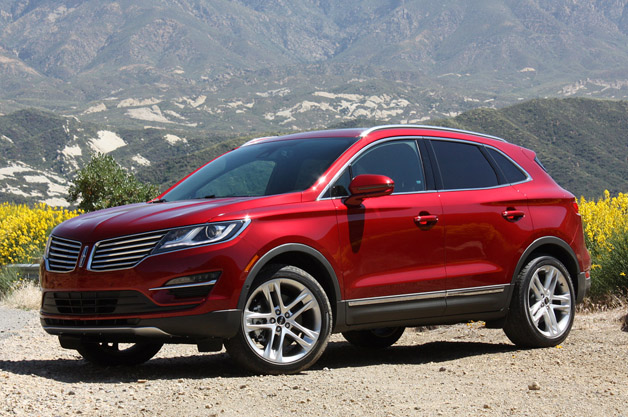 2015 Lincoln Mkc red