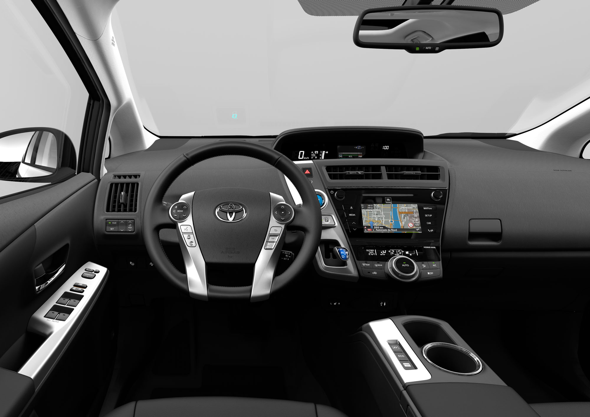 2015 Toyota Prius interior