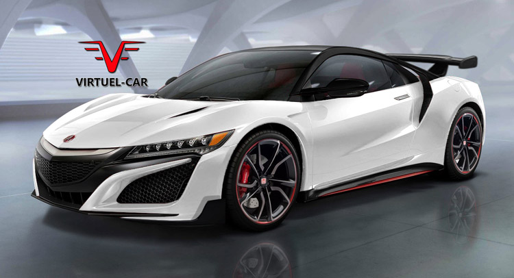 2016 Acura Nsx white