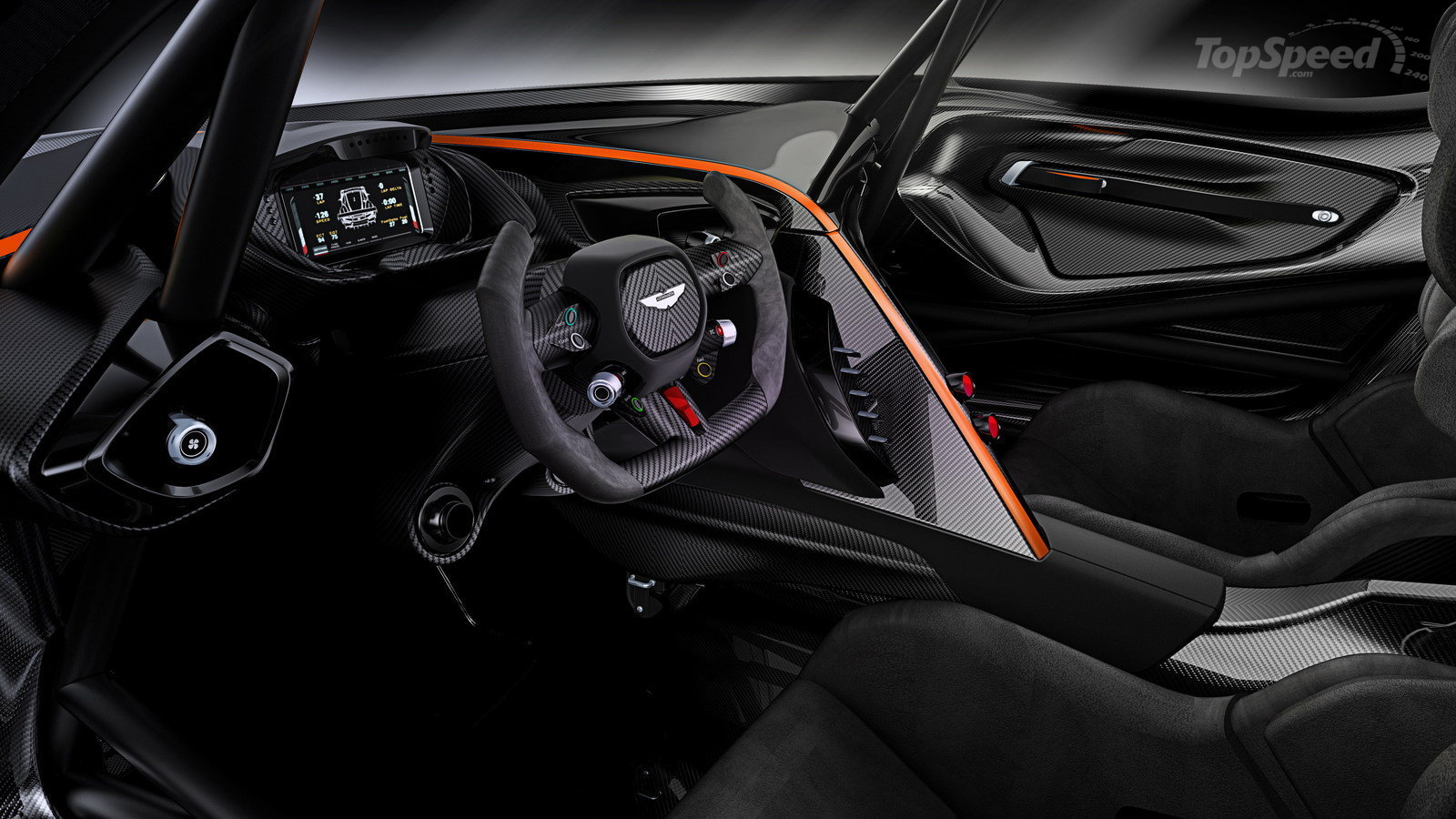 2016 Aston Martin Vulcan interior