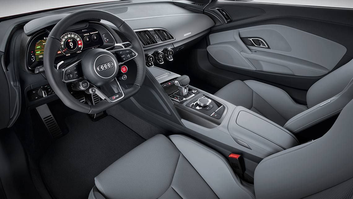2016 Audi R8 V10 Plus black