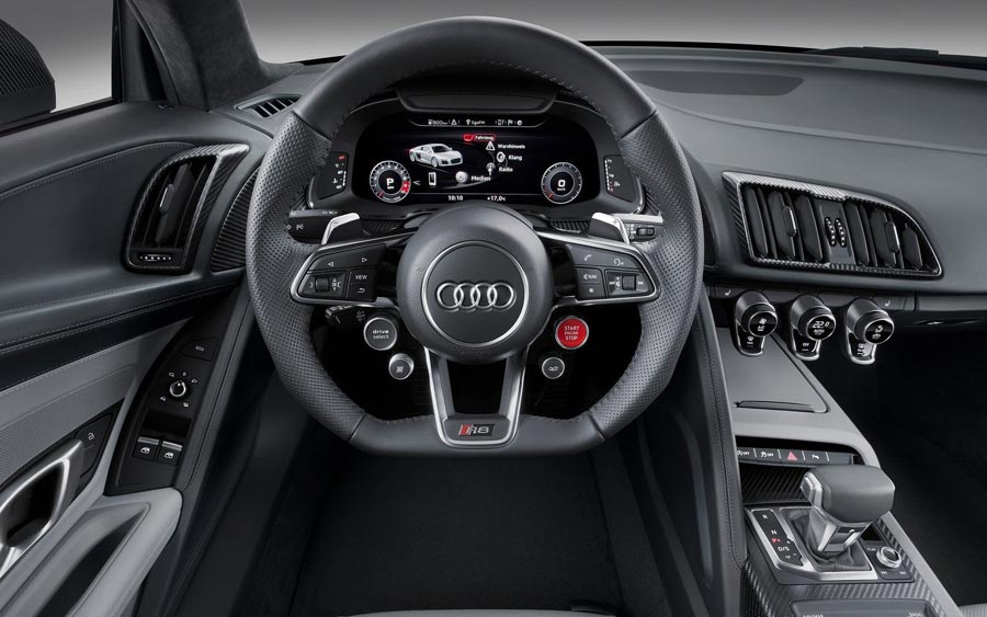 2016 Audi R8 V10 Plus interior