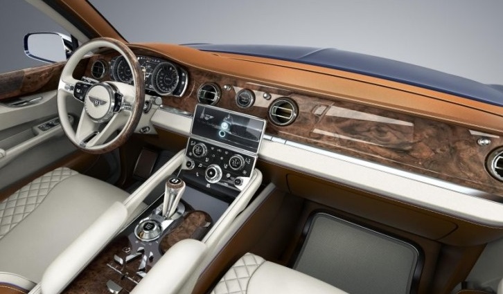 2016 Bentley Bentayga interior