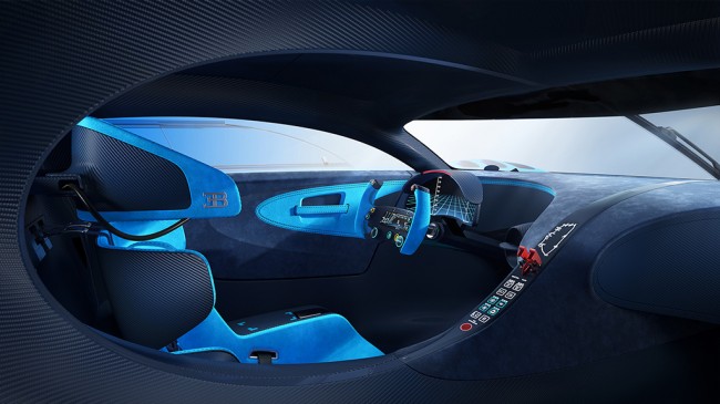 2016 Bugatti Vision Gran Turismo interior