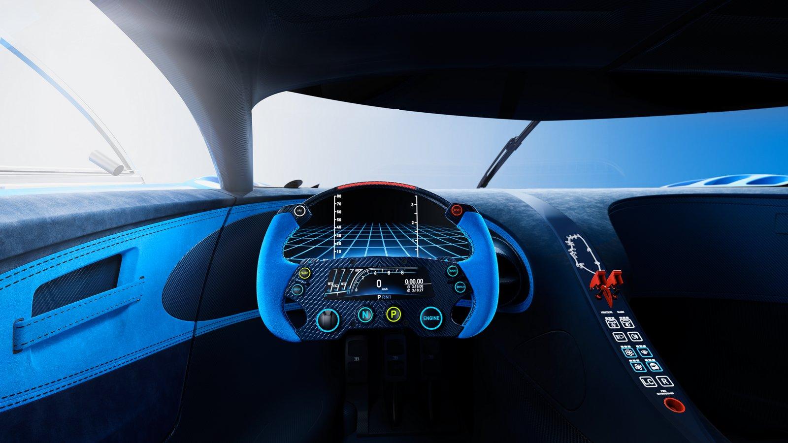 2016 Bugatti Vision Gran Turismo interior