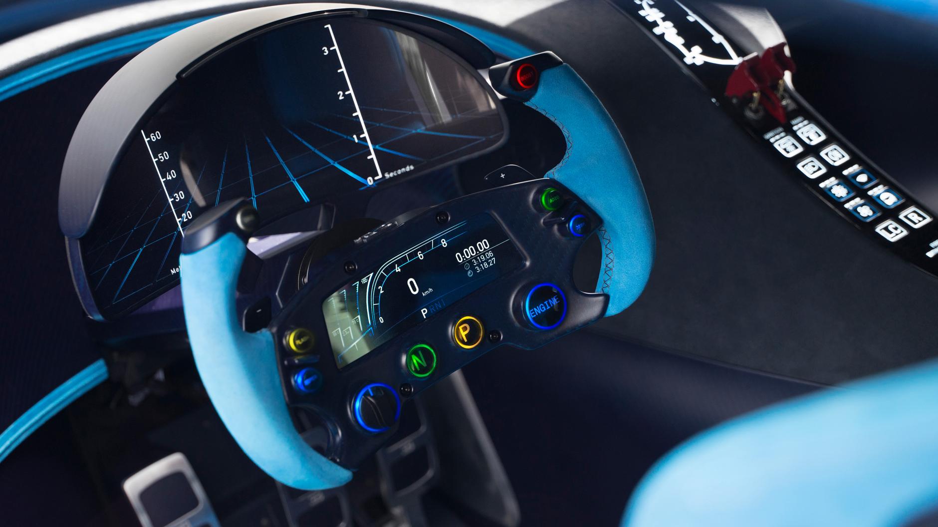 2016 Bugatti Vision Gran Turismo interior