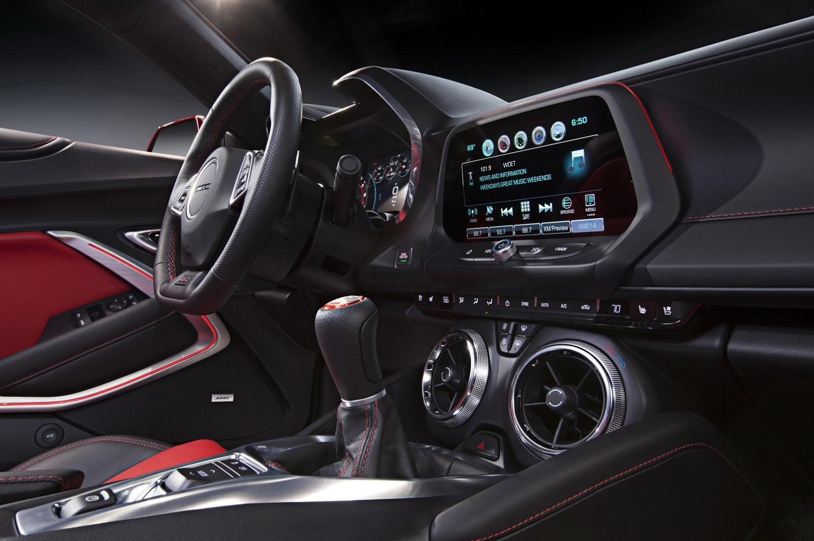 2016 Chevrolet Camaro Ss interior