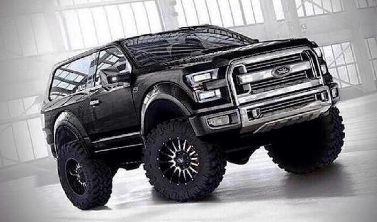 2016 Ford Bronco Svt black