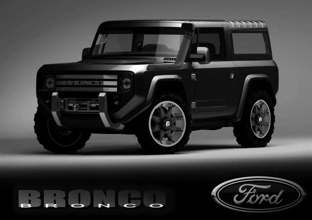 2016 Ford Bronco Svt black