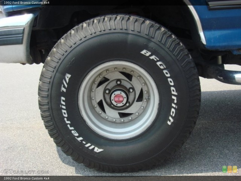 2016 Ford Bronco Svt wheels