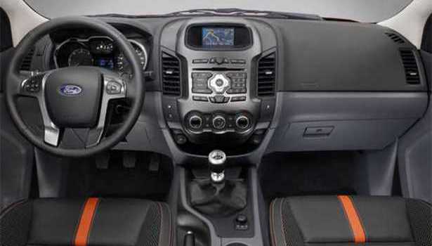 2016 Ford Ranger interior