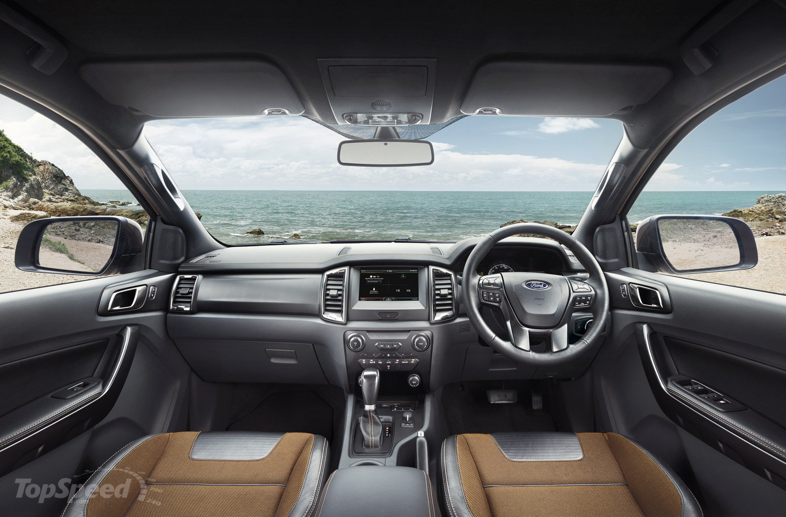 2016 Ford Ranger interior