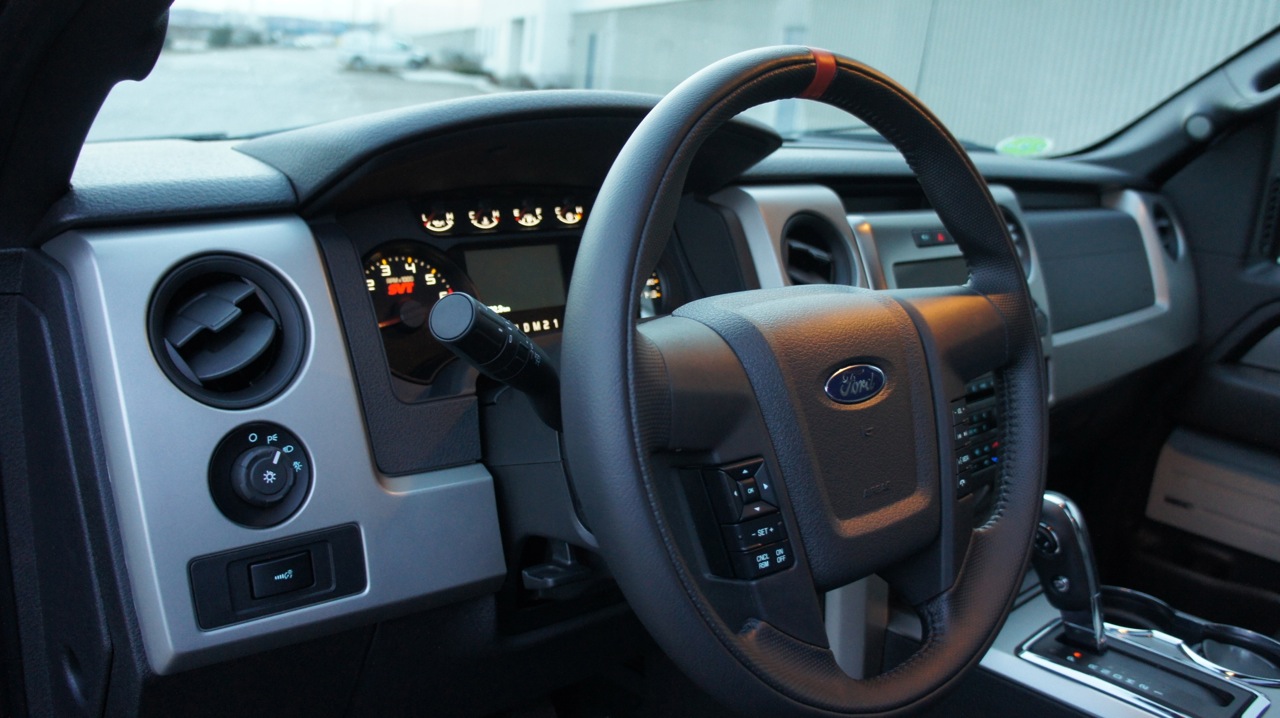 2016 Ford Raptor interior